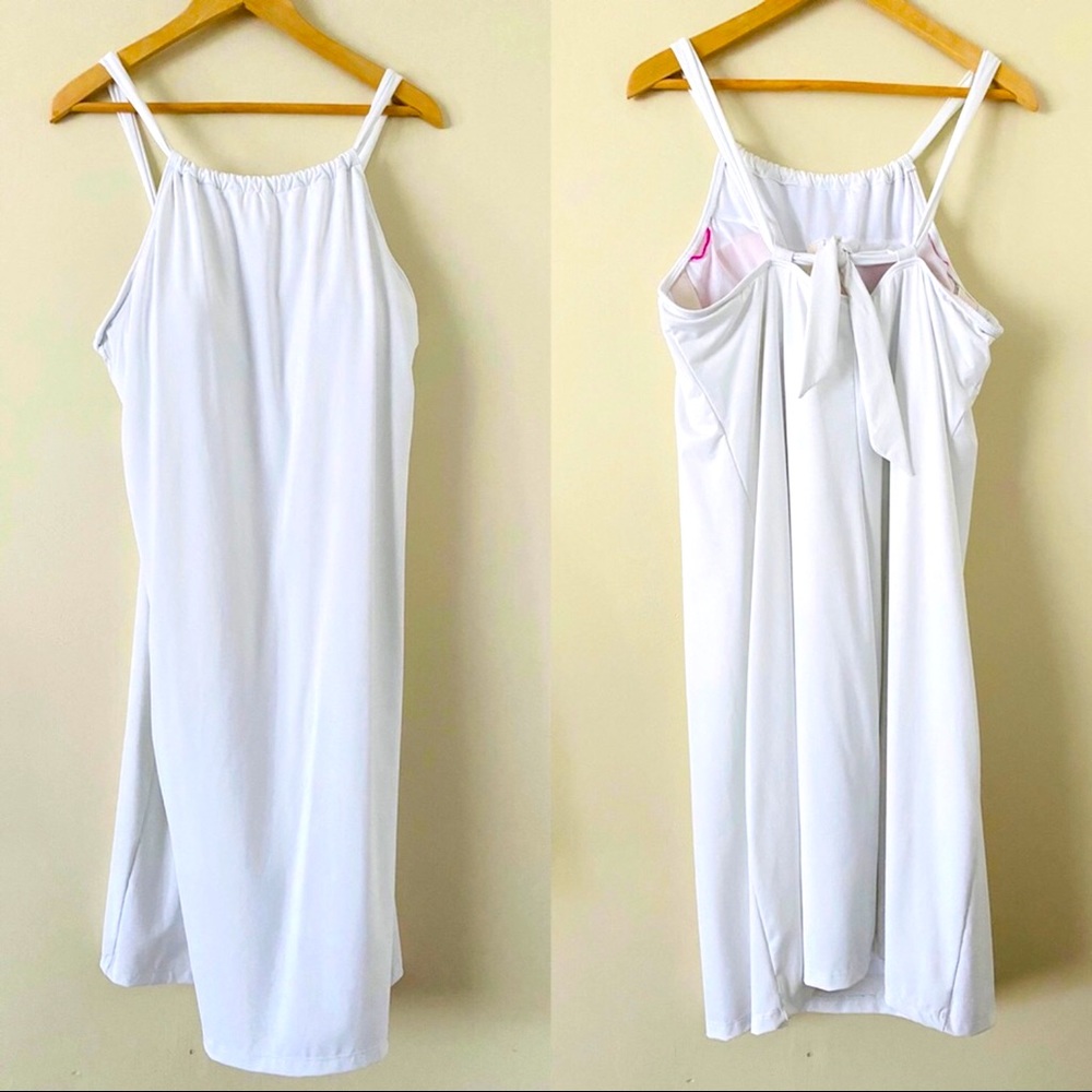 Athleta white dress